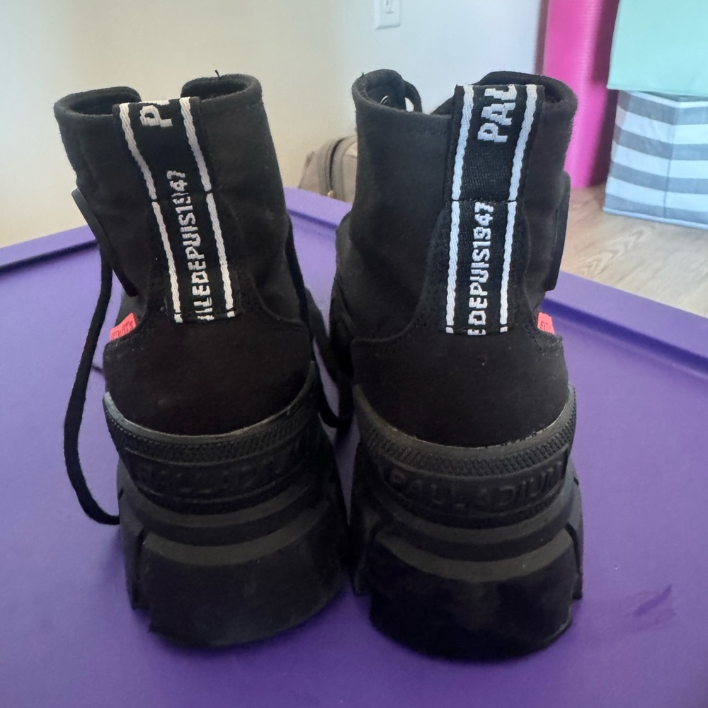 Palladium Black Combat Boots - Picture 4 of 5